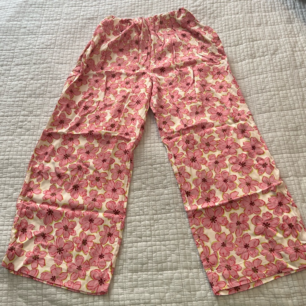 Zara floral girl pants
